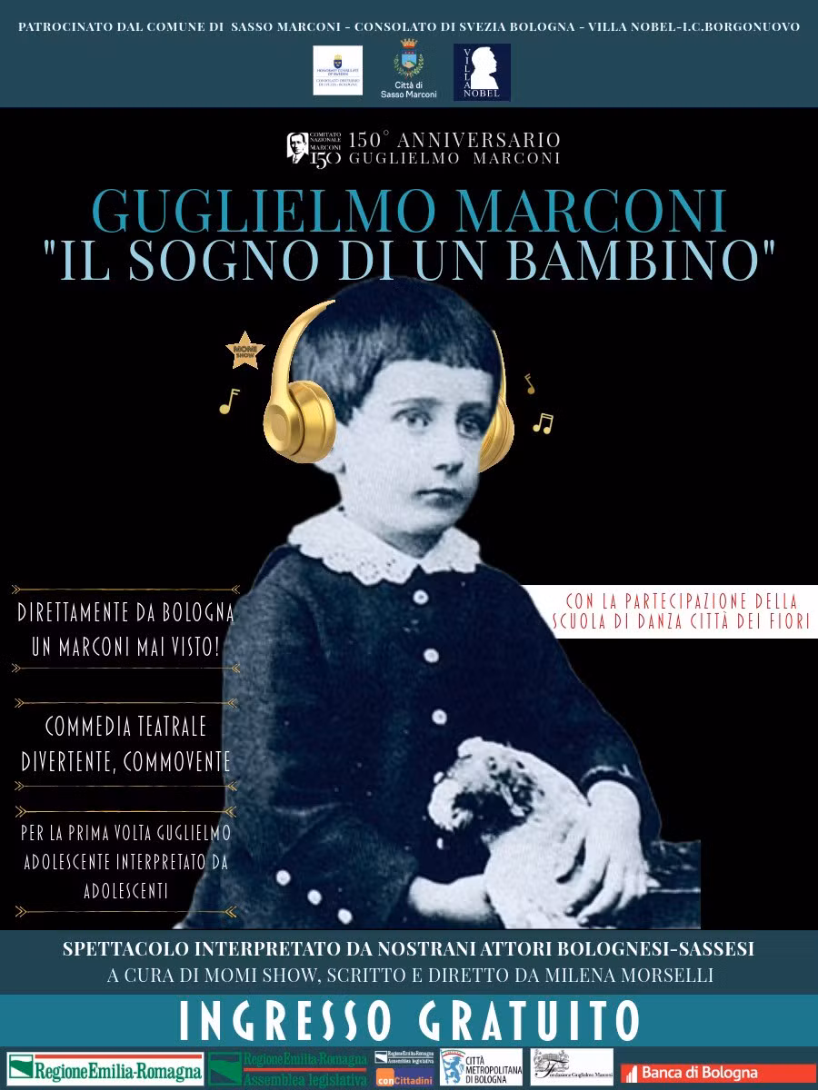 GUGLIELMO MARCONI IL SOGNO DI UN BAMBINO
