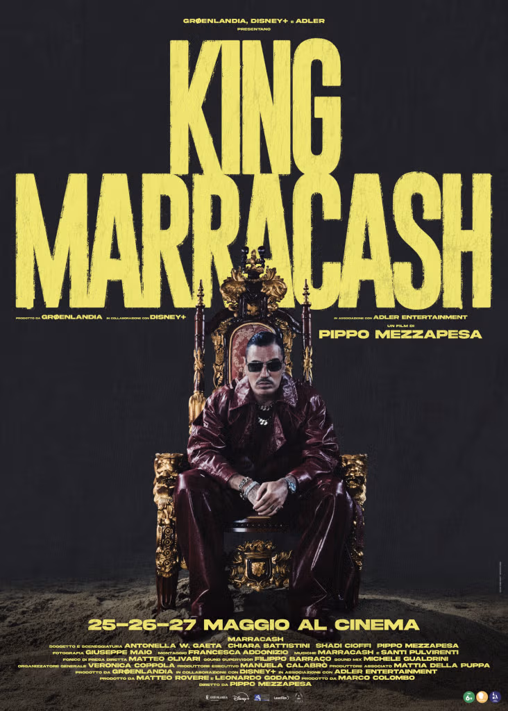 KING MARRACASH. Il docufilm evento arriva al Cinema Ariston &ndash; Sala Ritz dal 25 al 27 maggio