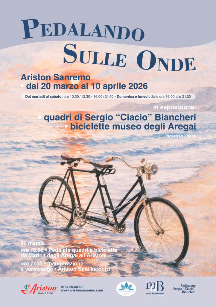 Prorogata fino a domenica 19 aprile la mostra &ldquo;Pedalando sulle onde&rdquo;