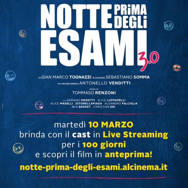 NOTTE PRIMA DEGLI ESAMI 3.0 