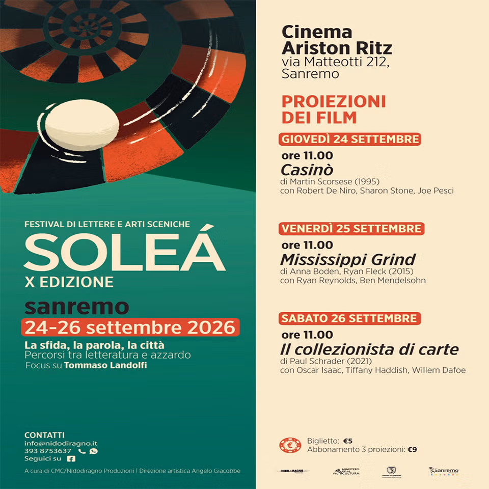 SOLEA FESTIVAL DI LETTERE E ARTI SCENICHE - X EDIZIONE