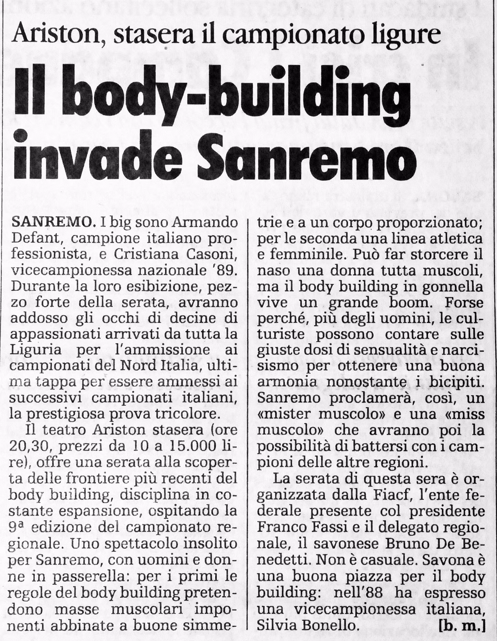 Campionati Italiani di Body Building