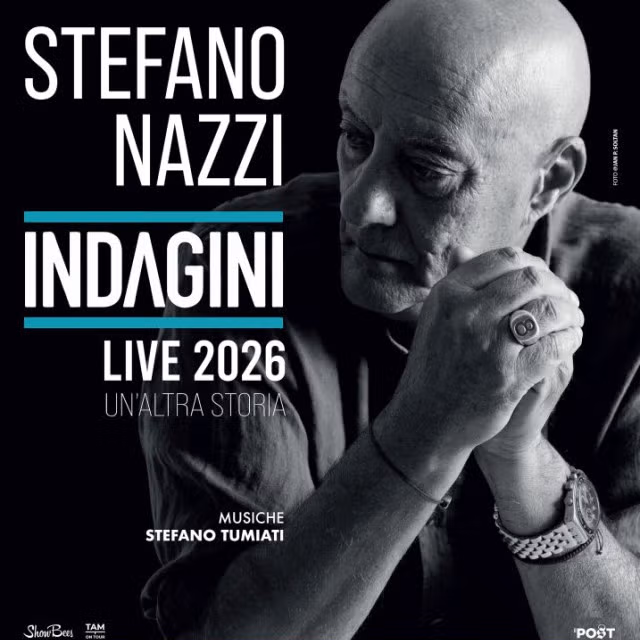 STEFANO NAZZI IN &ldquo;INDAGINI LIVE 2026 &ndash; UN&rsquo;ALTRA STORIA&rdquo;