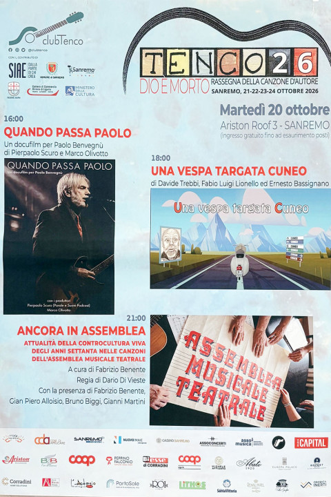 Proiezioni Tenco